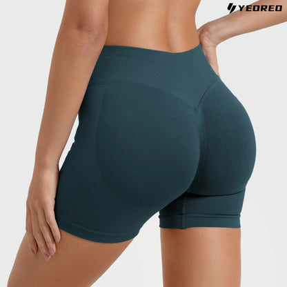YEOREO Softhue Seamless Workout Gym Shorts for Women Butt Lifting Hidden Scrunch 4.5" Impact Shorts Yoga Clothes Summerwins Yoga Gym Activewear Gym Shorts,Travel Essentials,Camping Essentials Tiktokshopbacktoschool