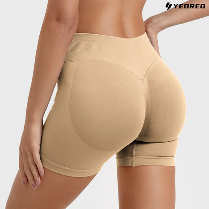 YEOREO Softhue Seamless Workout Gym Shorts for Women Butt Lifting Hidden Scrunch 4.5" Impact Shorts Yoga Clothes Summerwins Yoga Gym Activewear Gym Shorts,Travel Essentials,Camping Essentials Tiktokshopbacktoschool