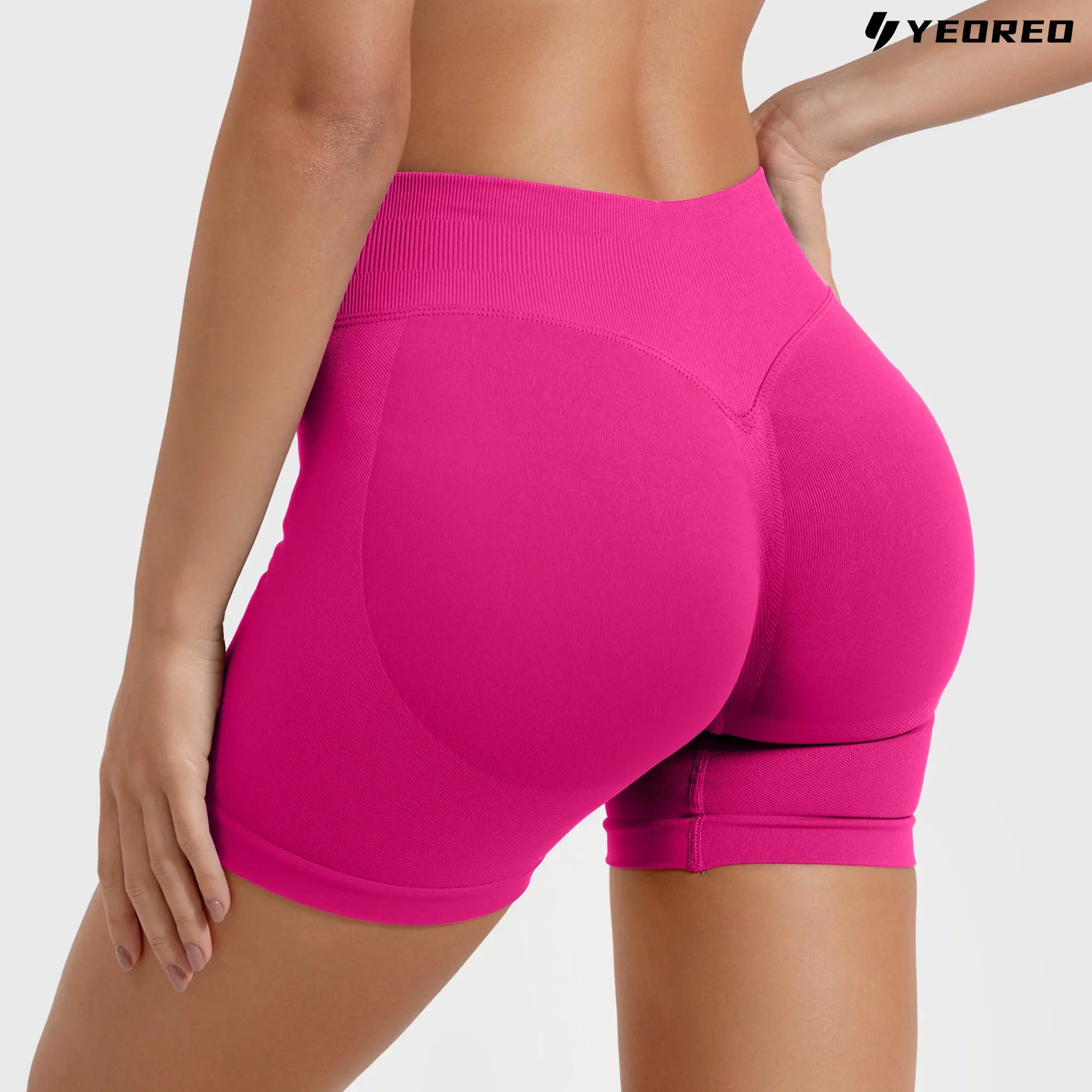 YEOREO Softhue Seamless Workout Gym Shorts for Women Butt Lifting Hidden Scrunch 4.5" Impact Shorts Yoga Clothes Summerwins Yoga Gym Activewear Gym Shorts,Travel Essentials,Camping Essentials Tiktokshopbacktoschool
