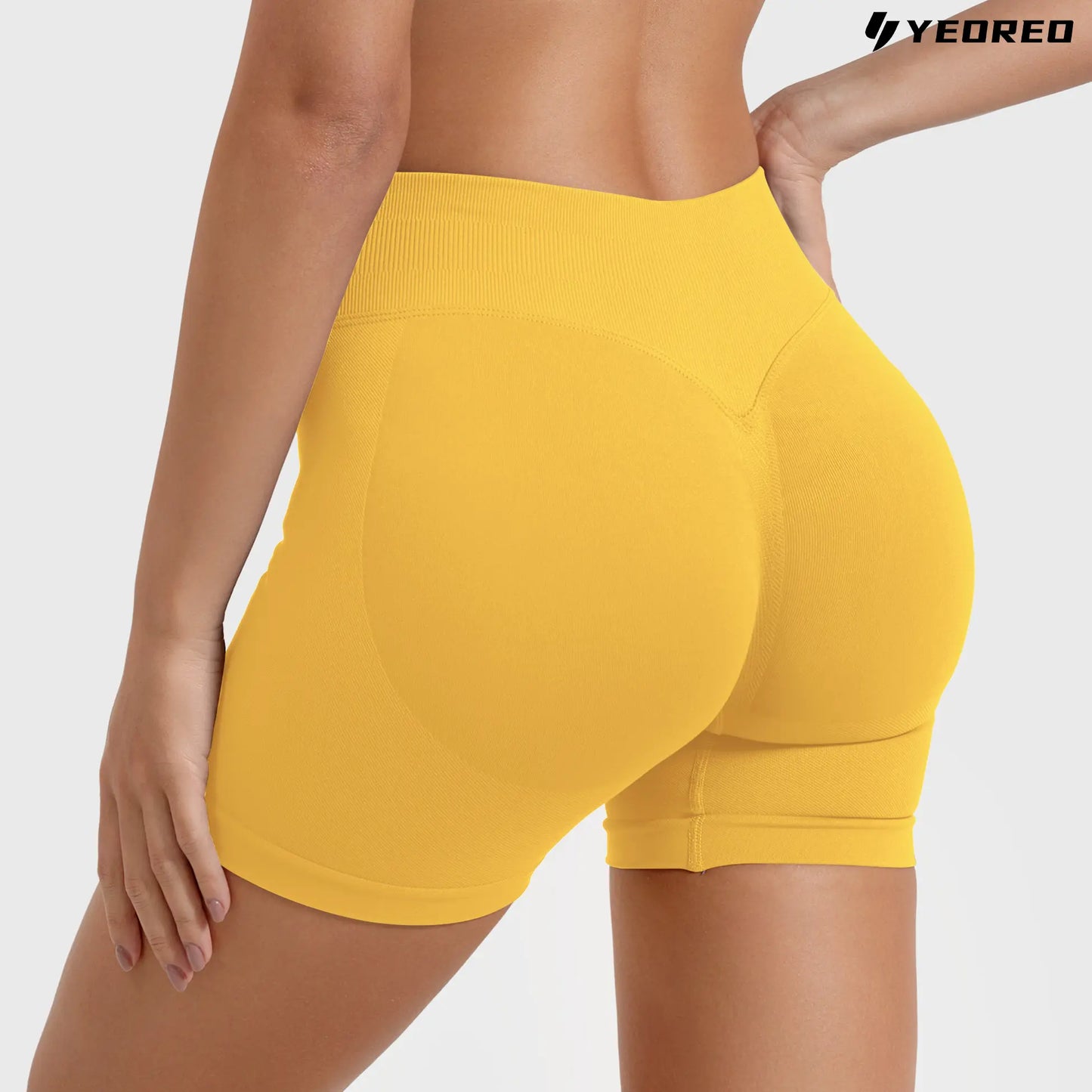 YEOREO Softhue Seamless Workout Gym Shorts for Women Butt Lifting Hidden Scrunch 4.5" Impact Shorts Yoga Clothes Summerwins Yoga Gym Activewear Gym Shorts,Travel Essentials,Camping Essentials Tiktokshopbacktoschool