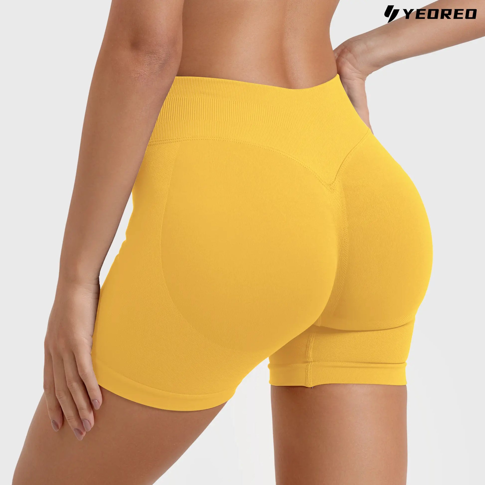 YEOREO Softhue Seamless Workout Gym Shorts for Women Butt Lifting Hidden Scrunch 4.5" Impact Shorts Yoga Clothes Summerwins Yoga Gym Activewear Gym Shorts,Travel Essentials,Camping Essentials Tiktokshopbacktoschool