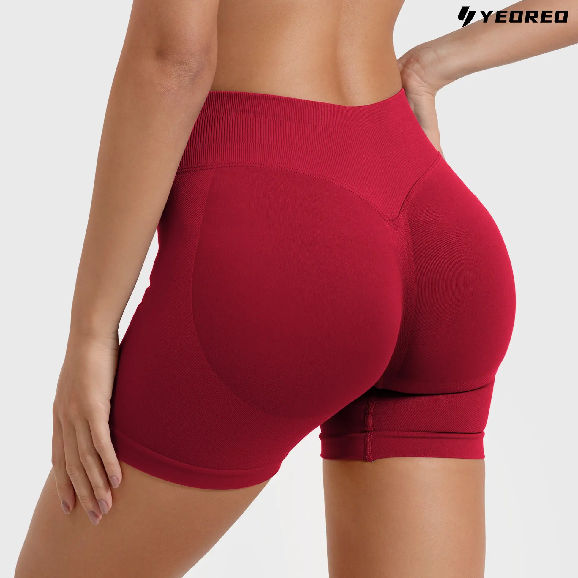 YEOREO Softhue Seamless Workout Gym Shorts for Women Butt Lifting Hidden Scrunch 4.5" Impact Shorts Yoga Clothes Summerwins Yoga Gym Activewear Gym Shorts,Travel Essentials,Camping Essentials Tiktokshopbacktoschool