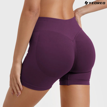 YEOREO Softhue Seamless Workout Gym Shorts for Women Butt Lifting Hidden Scrunch 4.5" Impact Shorts Yoga Clothes Summerwins Yoga Gym Activewear Gym Shorts,Travel Essentials,Camping Essentials Tiktokshopbacktoschool