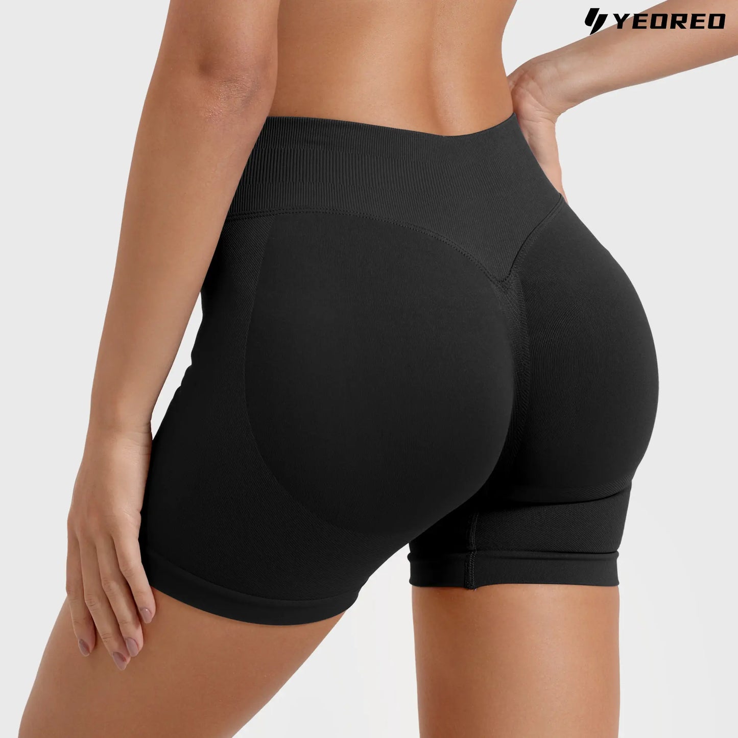 YEOREO Softhue Seamless Workout Gym Shorts for Women Butt Lifting Hidden Scrunch 4.5" Impact Shorts Yoga Clothes Summerwins Yoga Gym Activewear Gym Shorts,Travel Essentials,Camping Essentials Tiktokshopbacktoschool