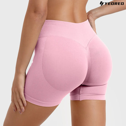 YEOREO Softhue Seamless Workout Gym Shorts for Women Butt Lifting Hidden Scrunch 4.5" Impact Shorts Yoga Clothes Summerwins Yoga Gym Activewear Gym Shorts,Travel Essentials,Camping Essentials Tiktokshopbacktoschool